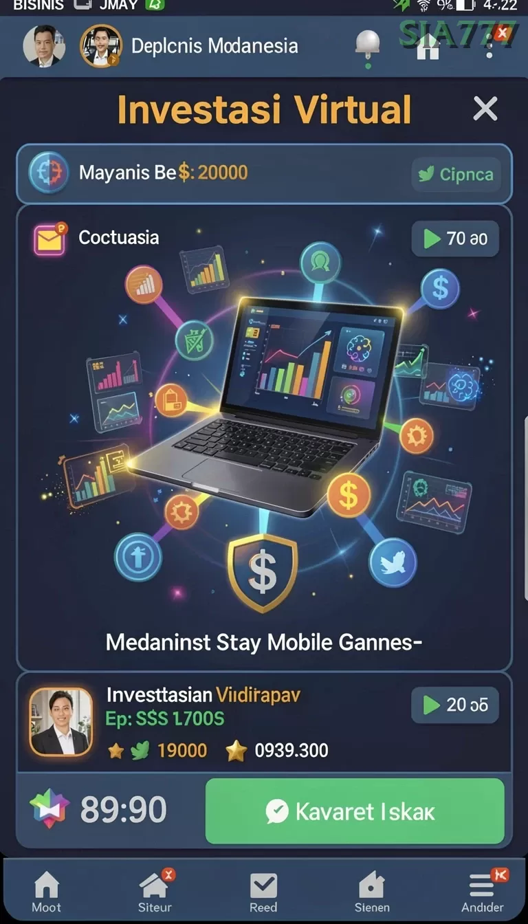 Cuplikan layar MVP789 — menu navigasi