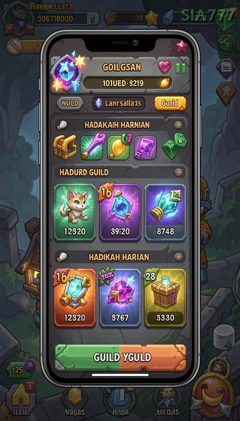 Cuplikan layar CRS99 — menu navigasi